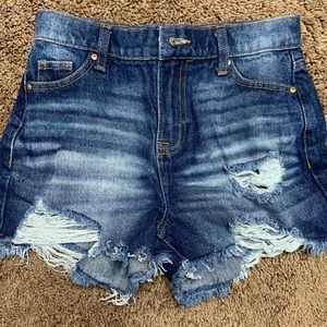 Women’s distressed Jean Shorts